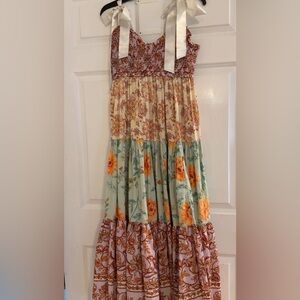 🌟NWOT FREE PEOPLE Bluebell Boho Maxi Dress - 🪻Lilac Combo 
Size S